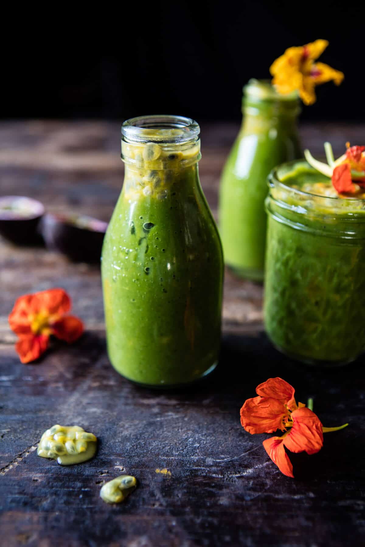 Mango Spinach Smoothie | halfbakedharvest.com @hbharvest