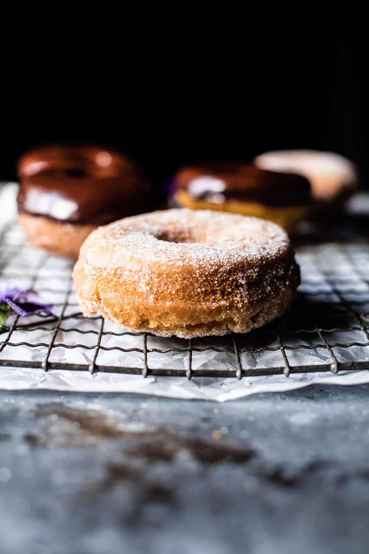 Chocolate Glazed Mochi Doughnuts | halfbakedharvest.com @hbharvest