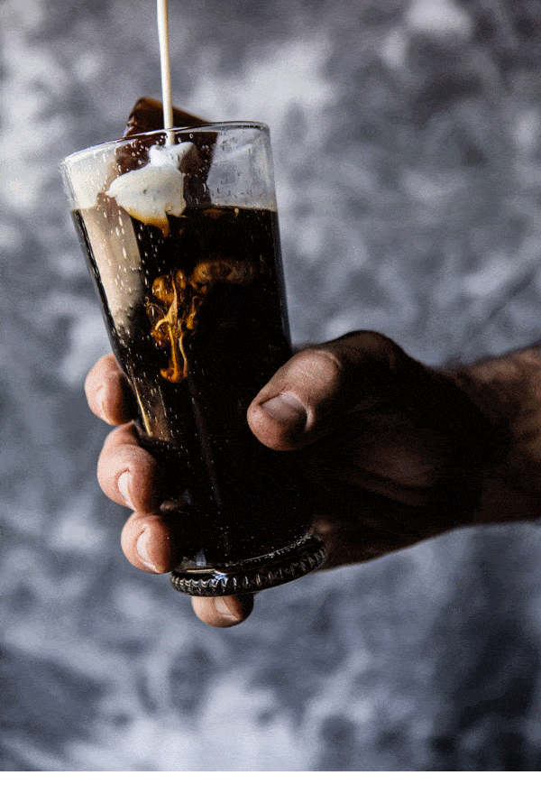 My Perfect Vanilla Bean Iced Coffee | halfbakedharvest.com @ hbharvest