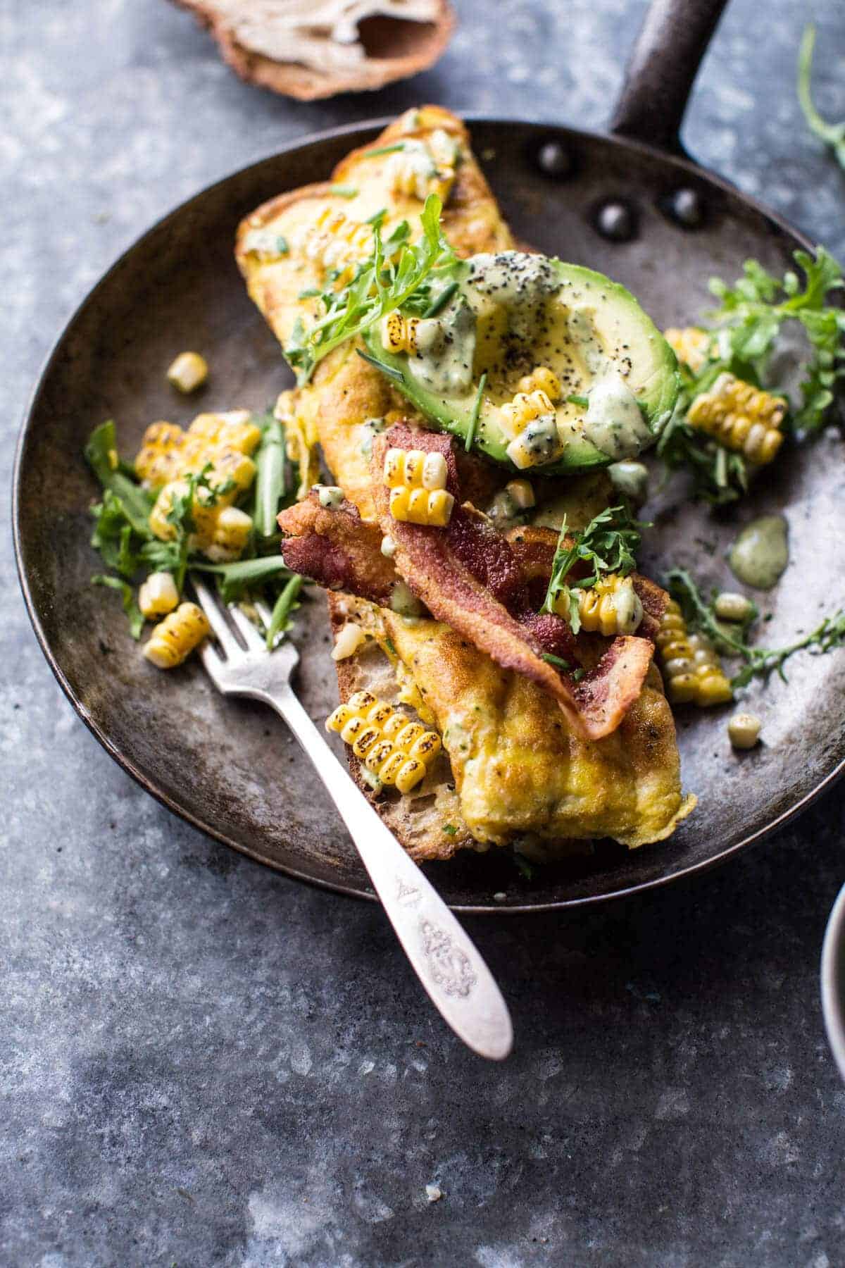 Simple California Style Omelet | halfbakedharvest.com @hbharvest