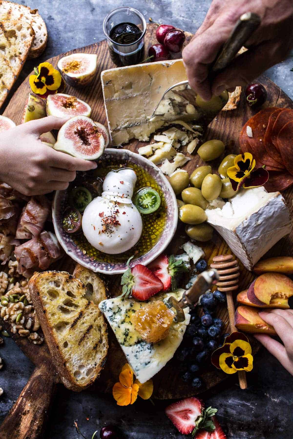 Simple Summer Cheese Board | halfbakedharvest.com @hbharvest