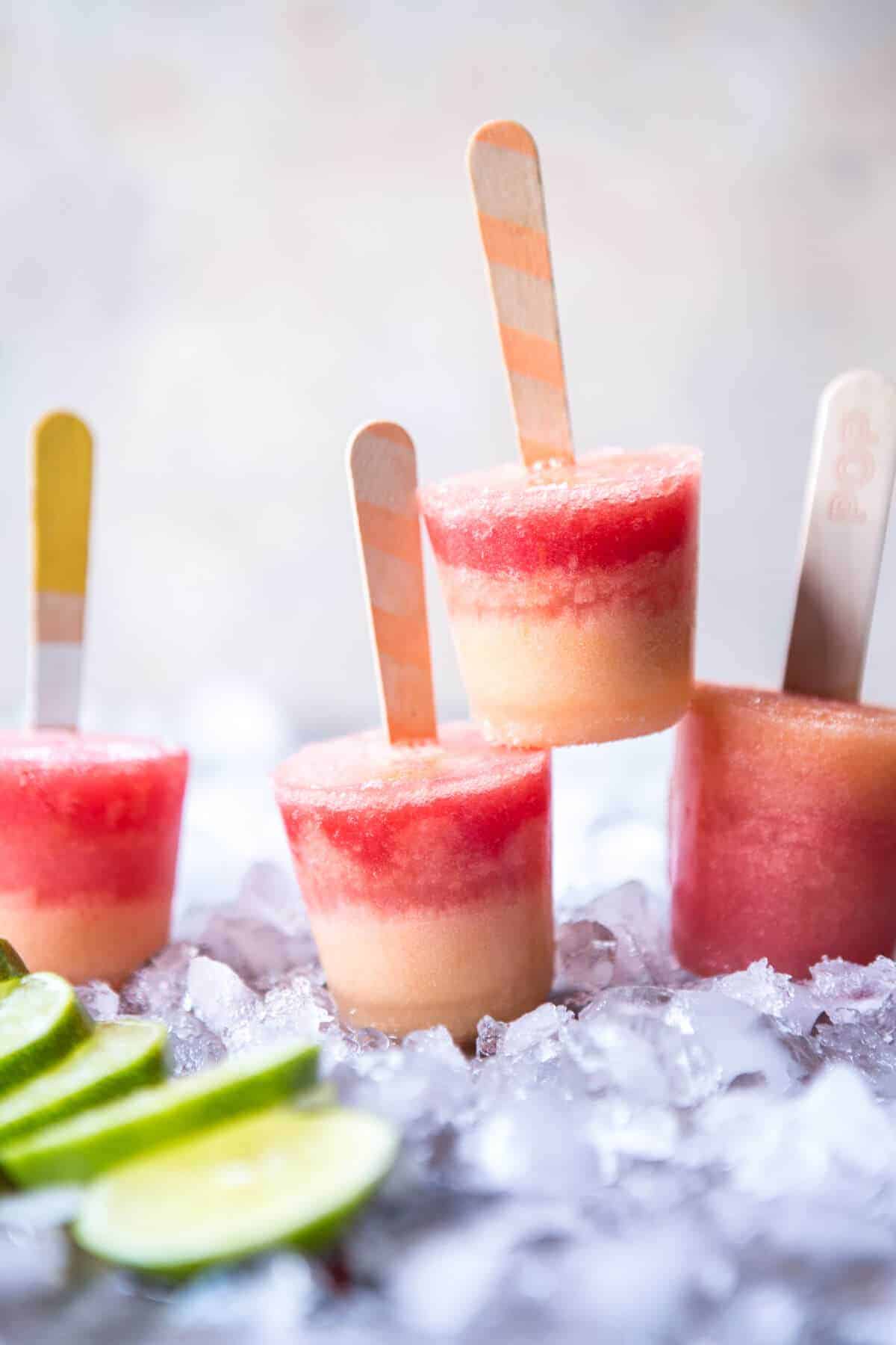 Melon Lemonade Margarita Popsicles | halfbakedharvest.com @hbharvest