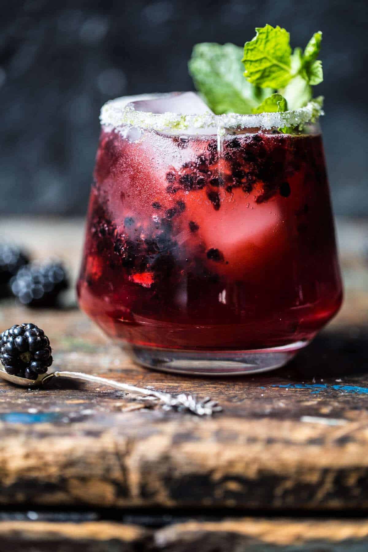 Blackberry Bourbon Smash | halfbakedharvest.com @hbharvest