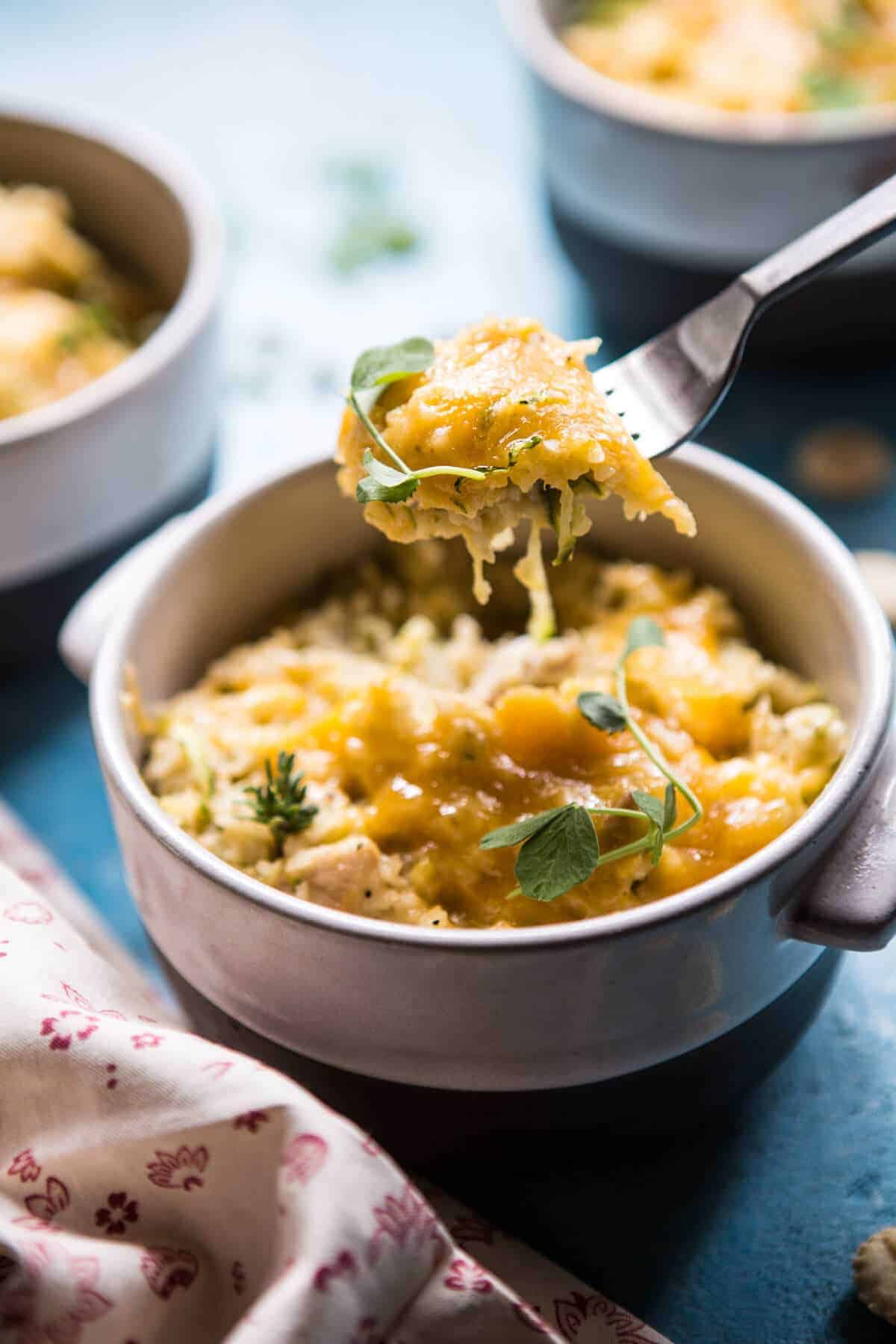 Souper Cheesy Chicken Zucchini Rice | halfbakedharvest.com @hbharvest