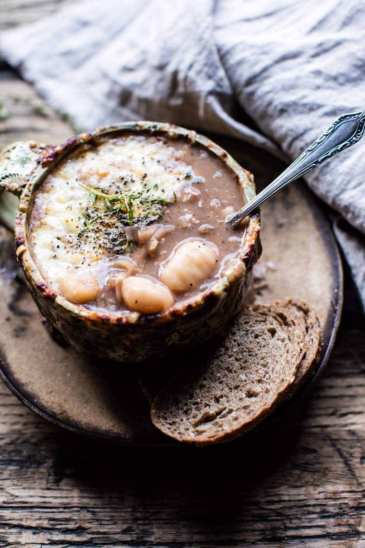 French Onion Gnocchi Soup | halfbakedharvest.com @hbharvest