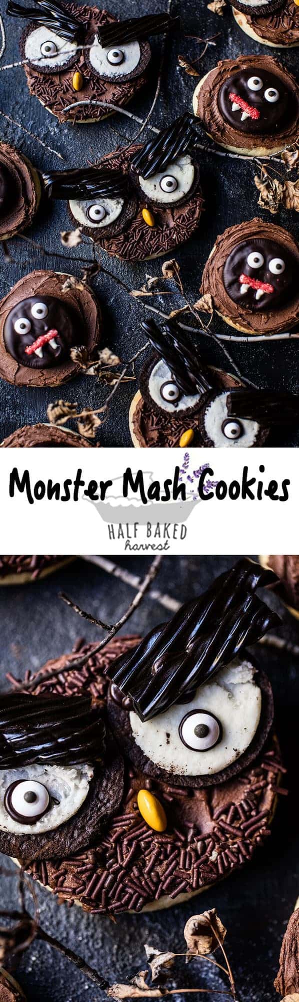 Monster Mash Cookies | halfbakedharvest.com @hbharvest
