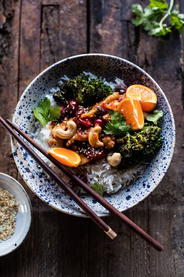 20 Minute Cranberry Orange Stir Fry | halfbakedharvest.com @hbharvest