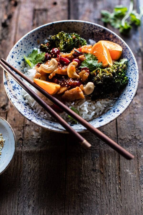 20 Minute Cranberry Orange Stir Fry | halfbakedharvest.com @hbharvest