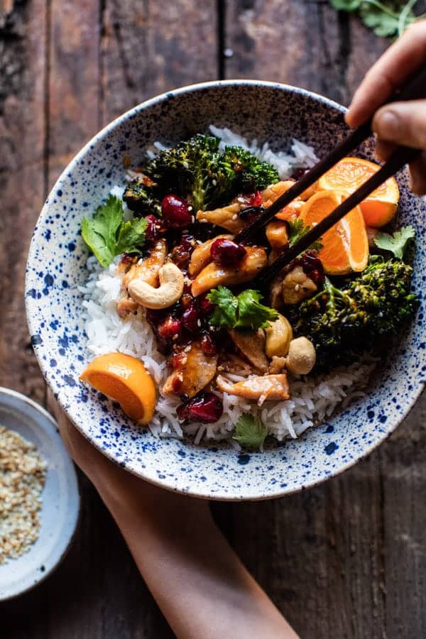 20 Minute Cranberry Orange Stir Fry | halfbakedharvest.com @hbharvest