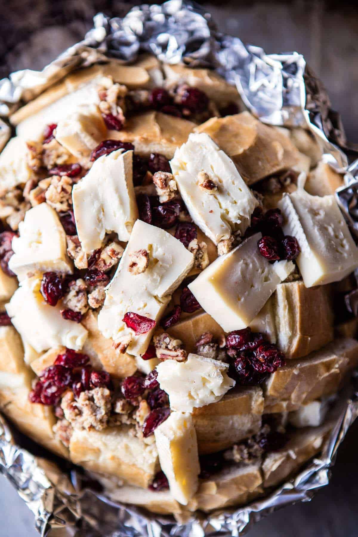 Cranberry Brie Pull Apart Bread | halfbakedharvest.com @hbharvest