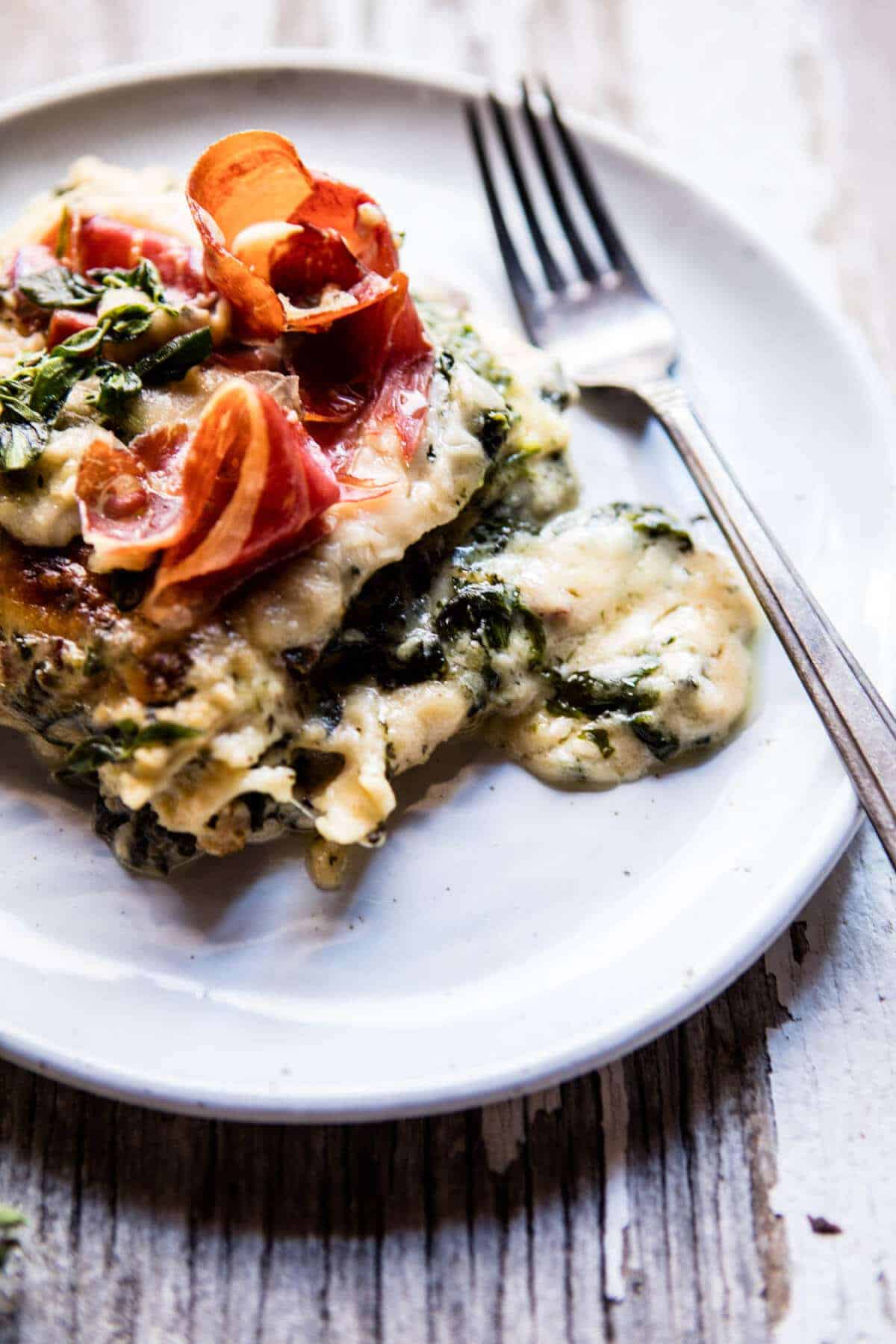 Crispy Prosciutto Cheesy White Lasagna | halfbakedharvest.com @hbharvest