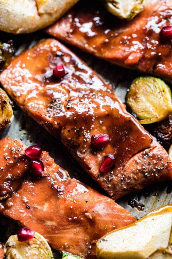 Maple Glazed Baked Salmon | halfbakedharvest.com @hbharvest