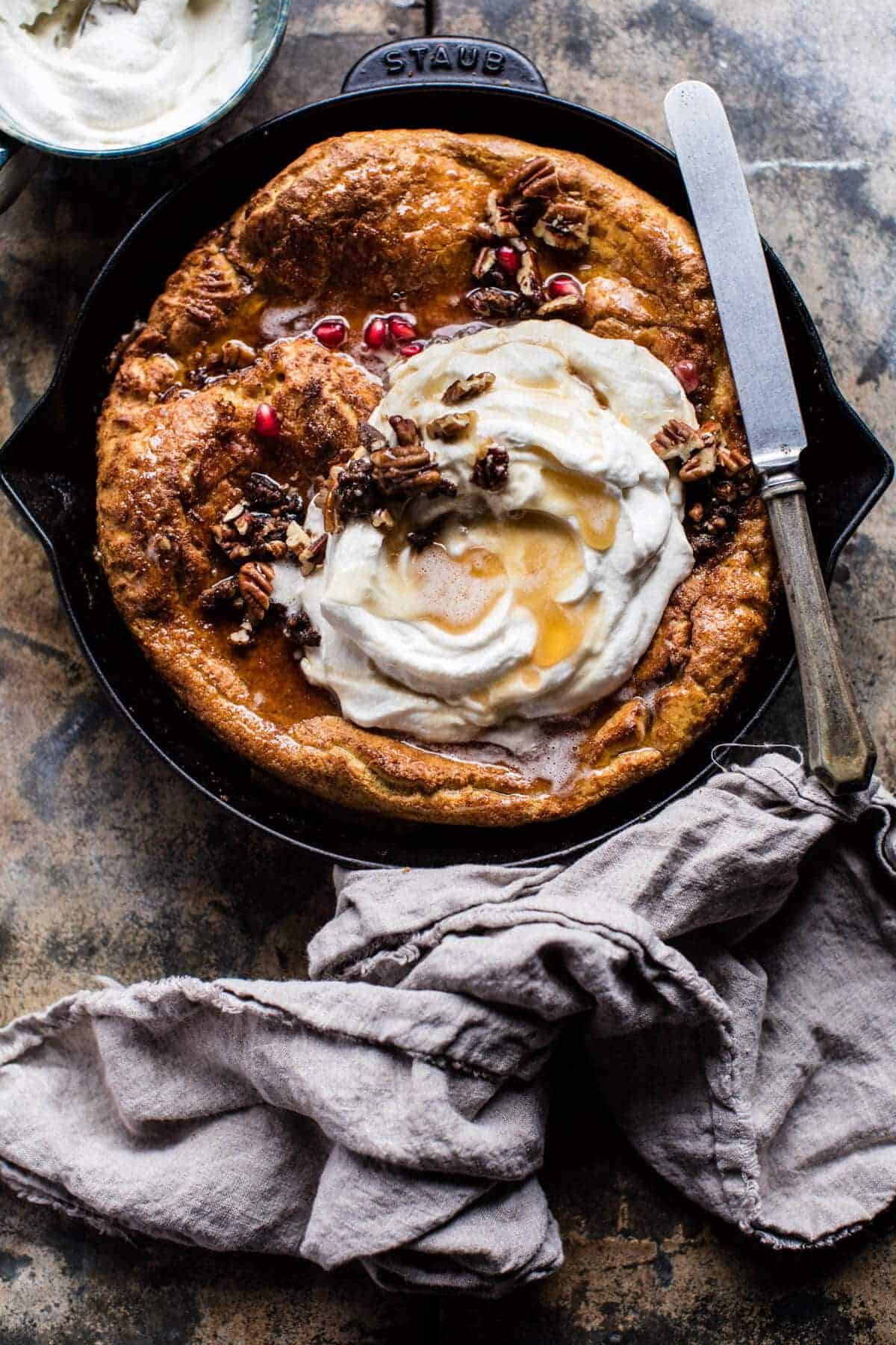 Sweet Potato Pie Dutch Baby | halfbakedharvest.com @hbharvest