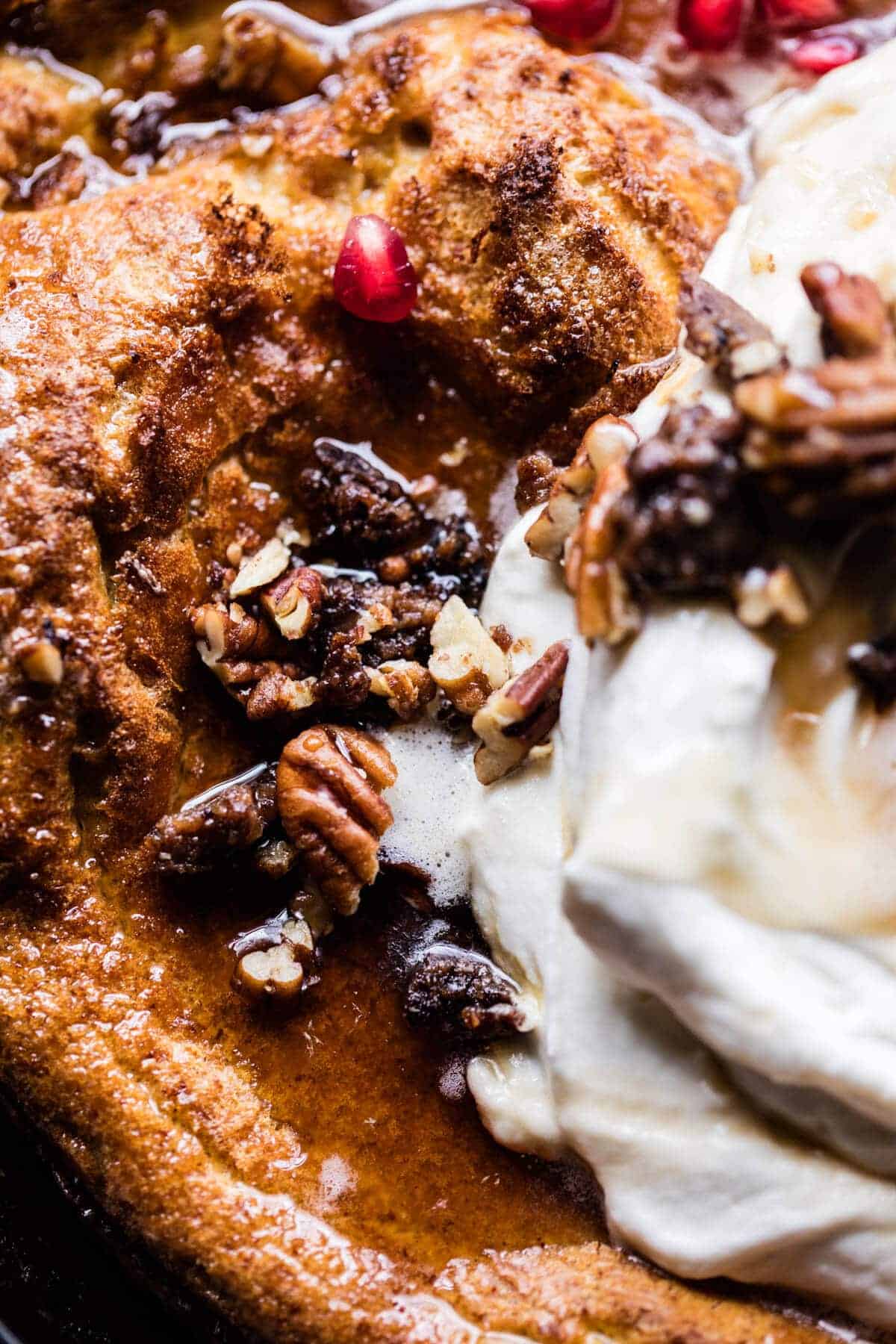 Sweet Potato Pie Dutch Baby | halfbakedharvest.com @hbharvest