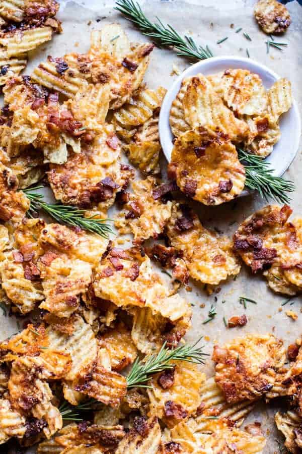Cheesy Bacon Holiday Crack | halfbakedharvest.com @hbharvest