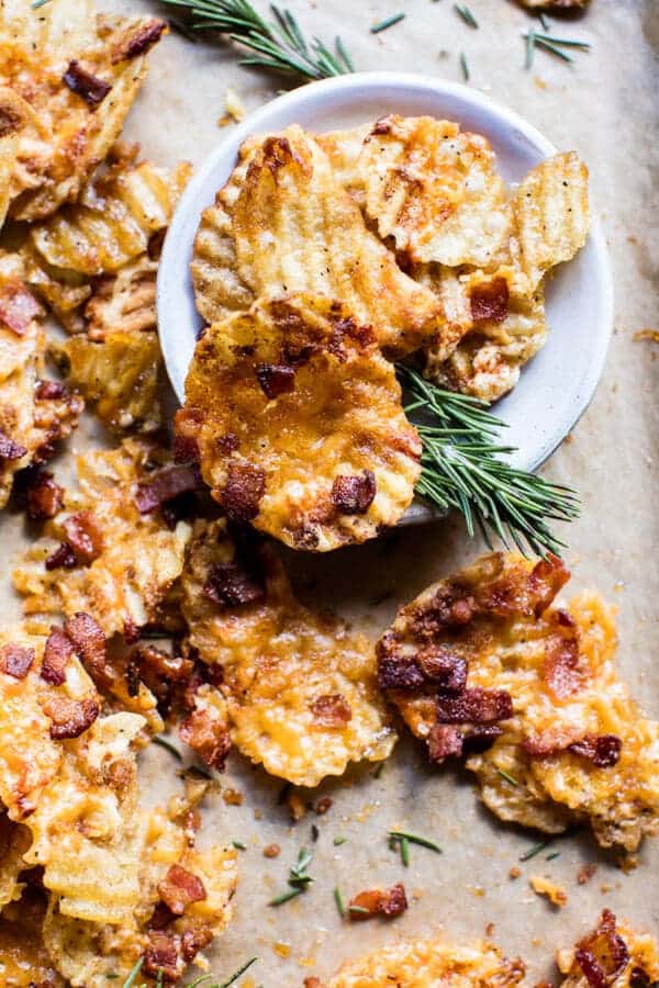 Cheesy Bacon Holiday Crack | halfbakedharvest.com @hbharvest