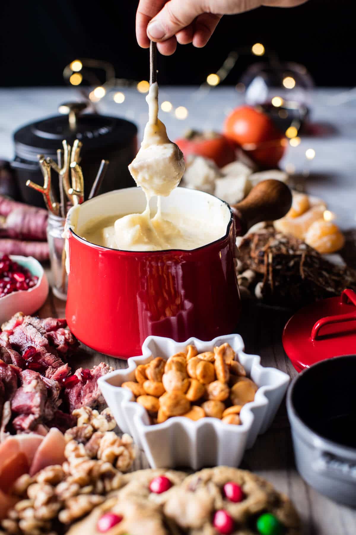 Cheese Fondue Board | halfbakedharvest.com @hbharvest