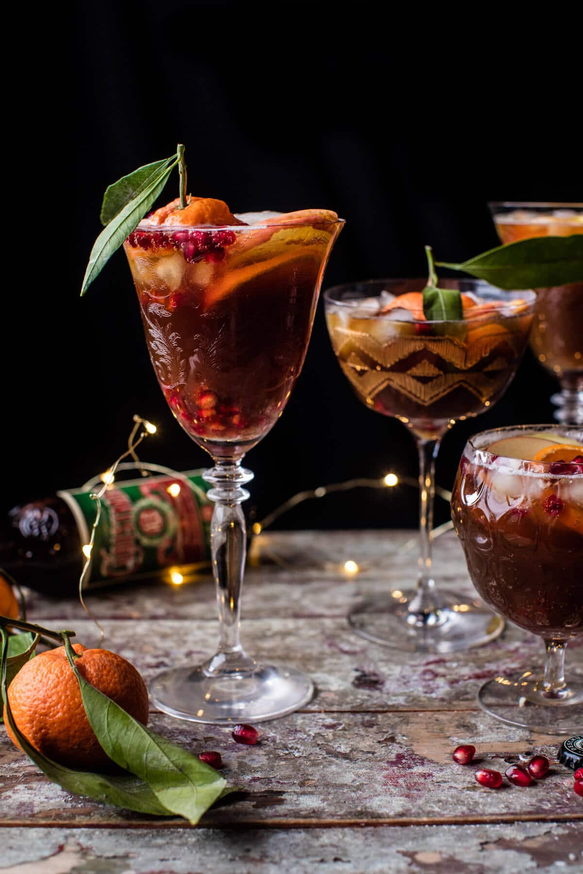 Christmas Ale Sangria | halfbakedharvest.com @hbharvest