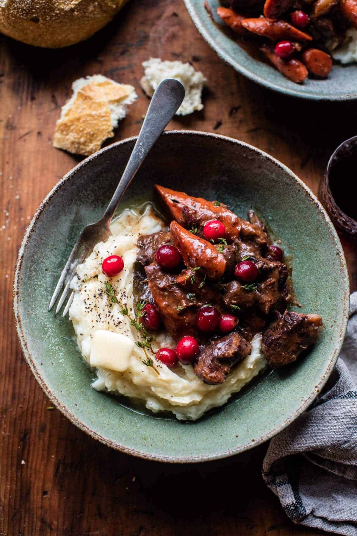 Cranberry Beef Bourguignon | halfbakedharvest.com @hbharvest