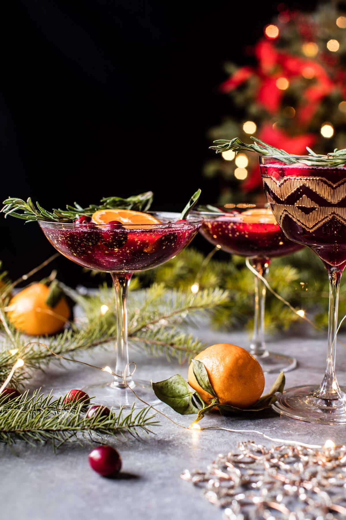 Poinsettia Spritz Punch | halfbakedharvest.com @hbharvest