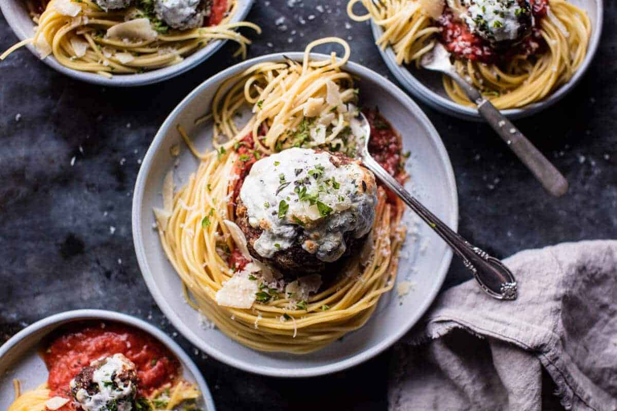 Spaghetti and Meatballs | halfbakedharvest.com @hbharvest