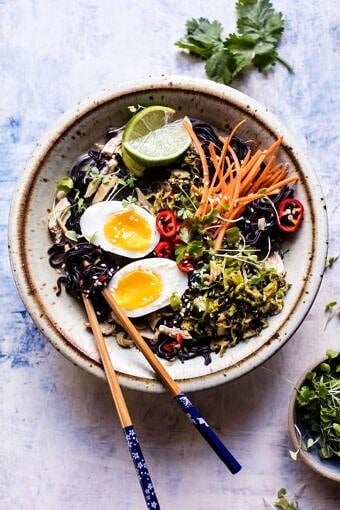 Detox Coconut Lemongrass Chicken Ramen | halfbakedharvest.com @hbharvest