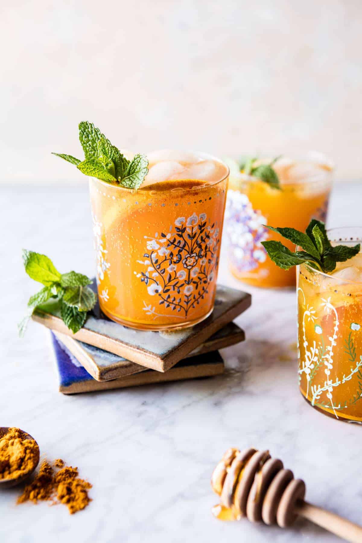 Golden Glow Water | halfbakedharvest.com @hbharvest