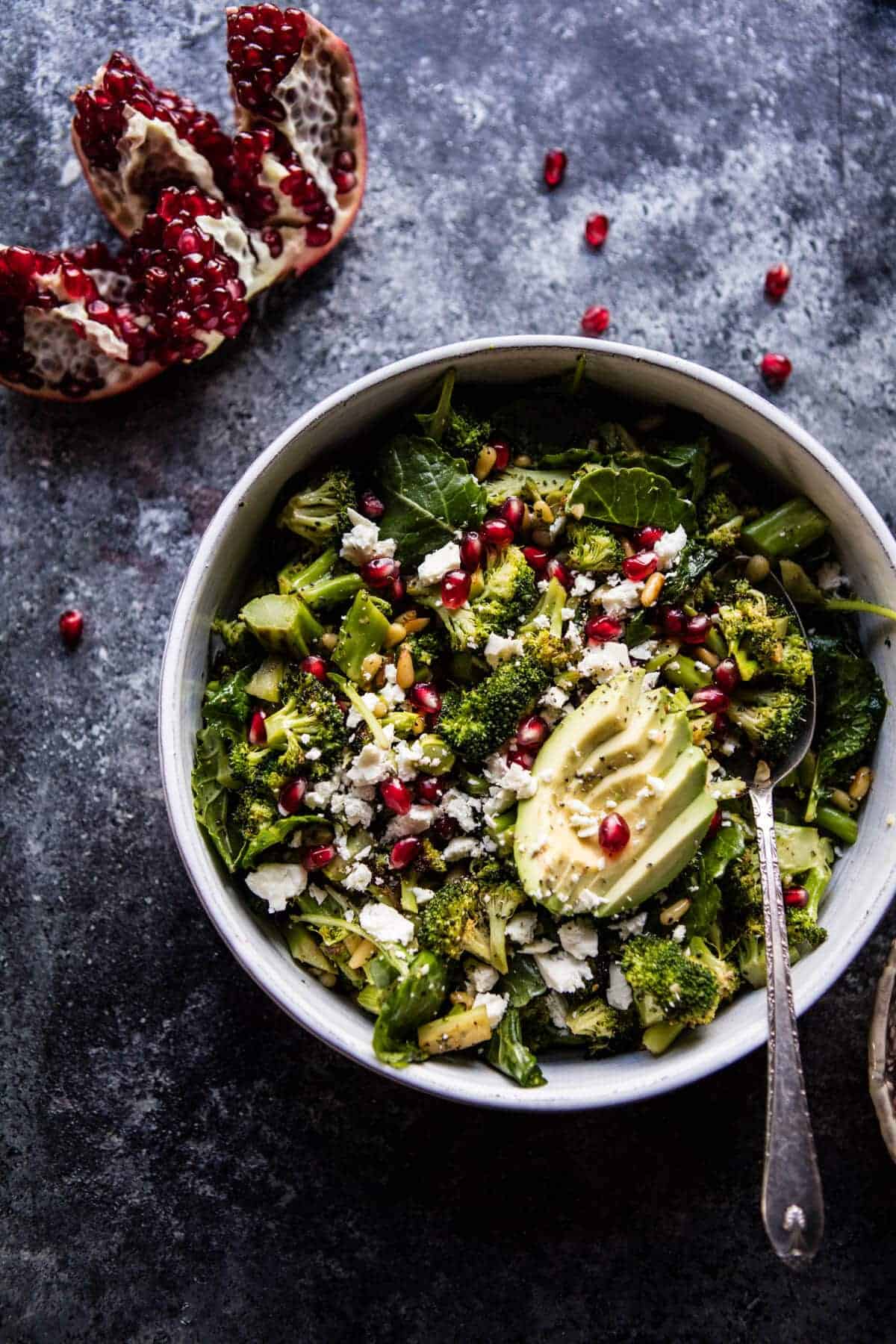 Lemon Garlic Roasted Broccoli Salad | halfbakedharvest.com @hbharvest