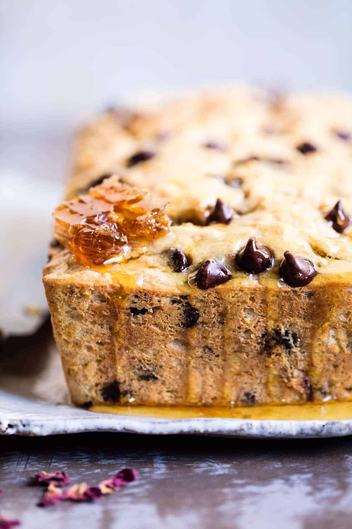 Nourishing 7 Ingredient Chocolate Chip Ricotta Banana Bread | halfbakedharvest.com @hbharvest