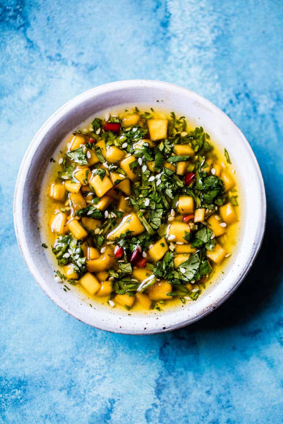 Spicy Brown Rice Seared Tuna Roll Bowl | halfbakedharvest.com @hbharvest