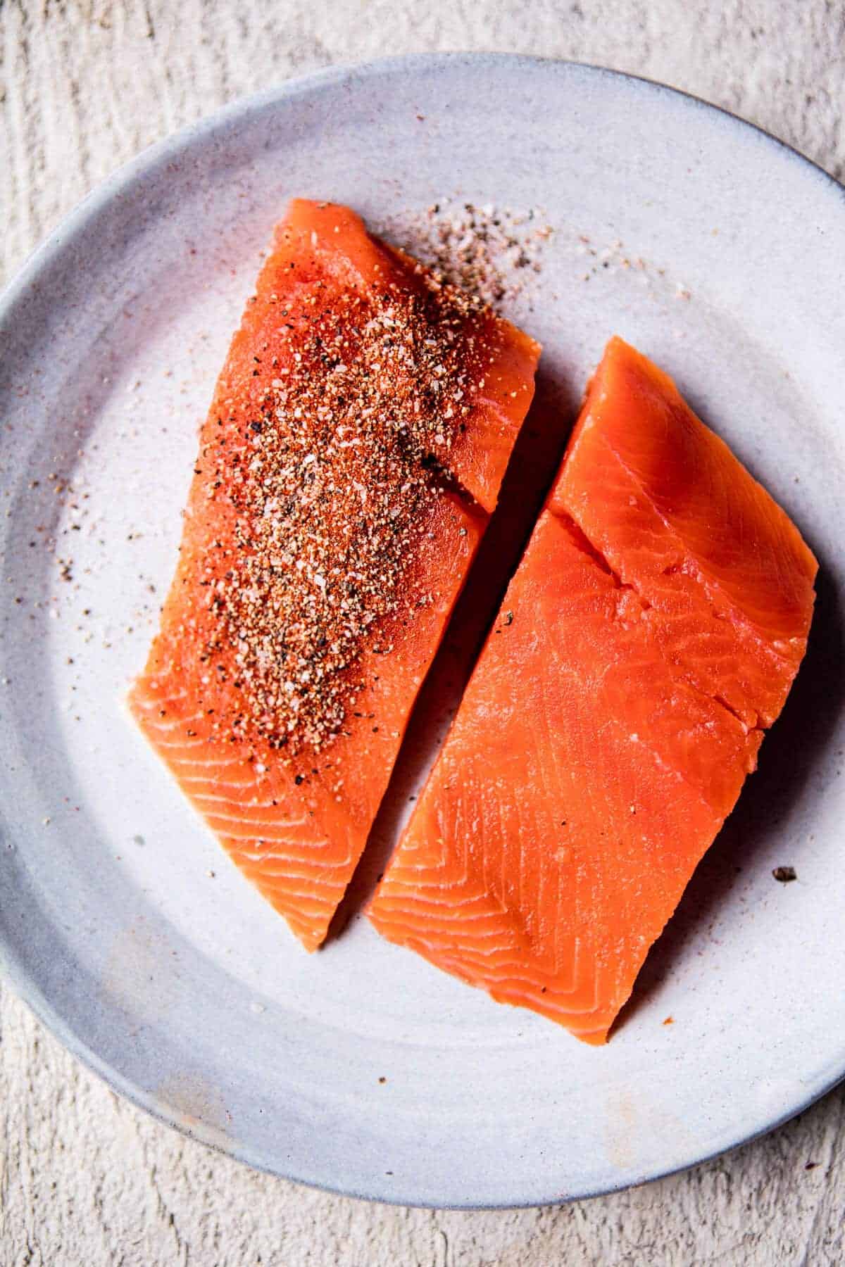 Glowing Citrus, Avocado, and Blackened Salmon Salad | halfbakedharvest.com @hbharvest