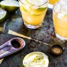 Pineapple Lime Beer Margaritas | halfbakedharvest.com @hbharvest