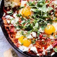 Artichoke Shakshuka | halfbakedharvest.com @hbharvest