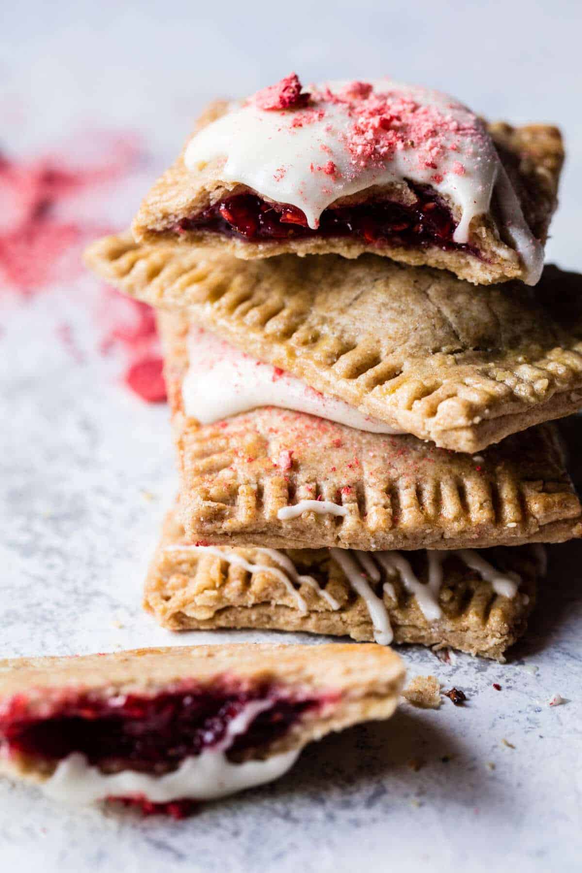 Homemade Strawberry White Chocolate Pop Tarts | halfbakedharvest.com @hbharvest