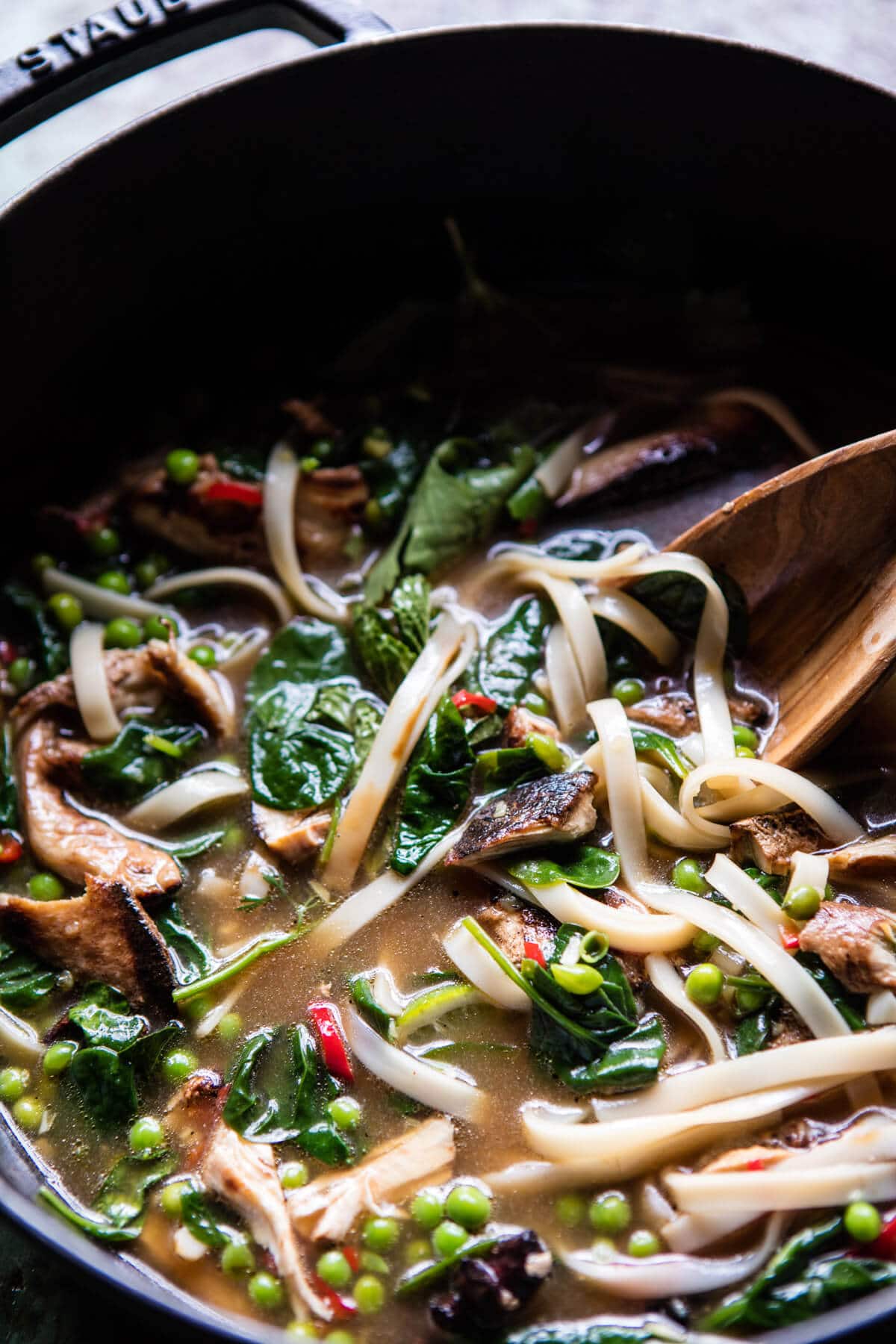 Springtime Chicken Noodle Pho | halfbakedharvest.com @hbharvest