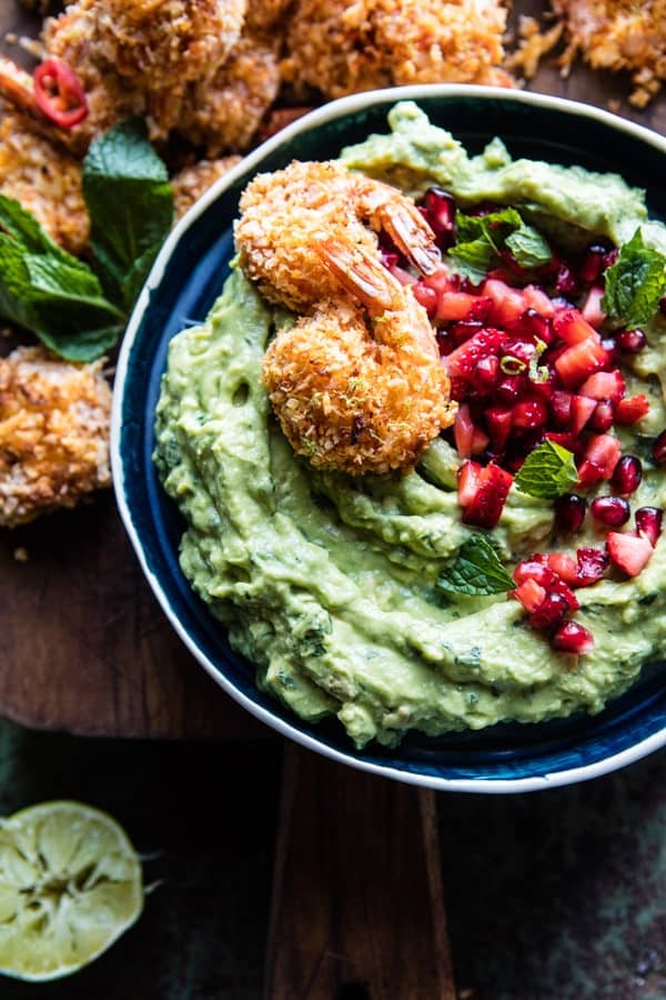 Baked Thai Coconut Shrimp with Lemongrass Guacamole | halfbakedharvest.com @hbharvest
