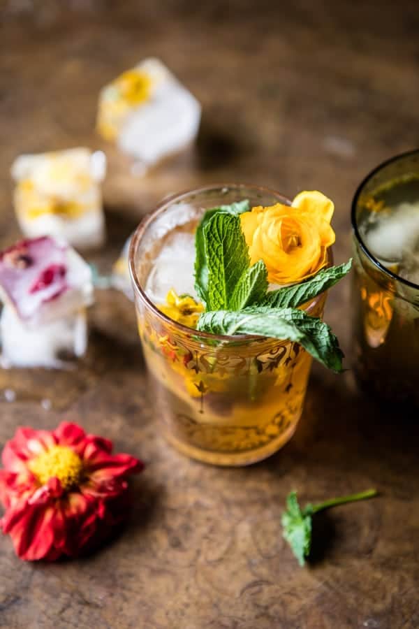 Iced Moroccan Mint Tea | halfbakedharvest.com @hbharvest