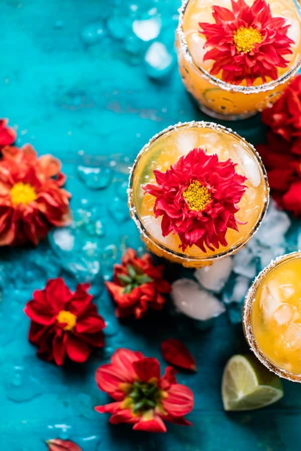 Lemony Lime Island Mango Mezcal Breeze | halfbakedharvest.com @hbharvest