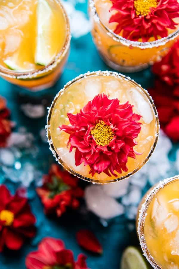 Lemony Lime Island Mango Mezcal Breeze | halfbakedharvest.com @hbharvest