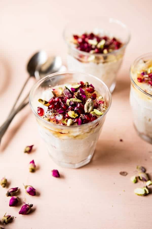 Pistachio Rose Rice Pudding | halfbakedharvest.com @hbharvest