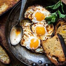 Spicy Moroccan Fried Eggs | halfbakedharvest.com @hbharvest