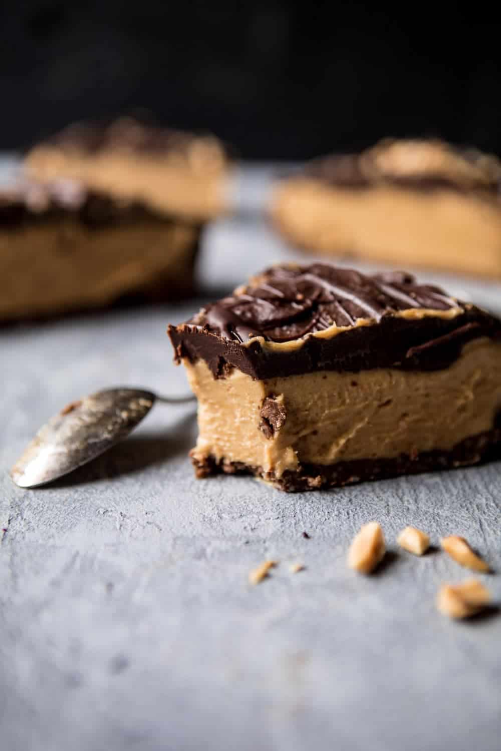 Frozen Peanut Butter Cup Pie | halfbakedharvest.com @hbharvest