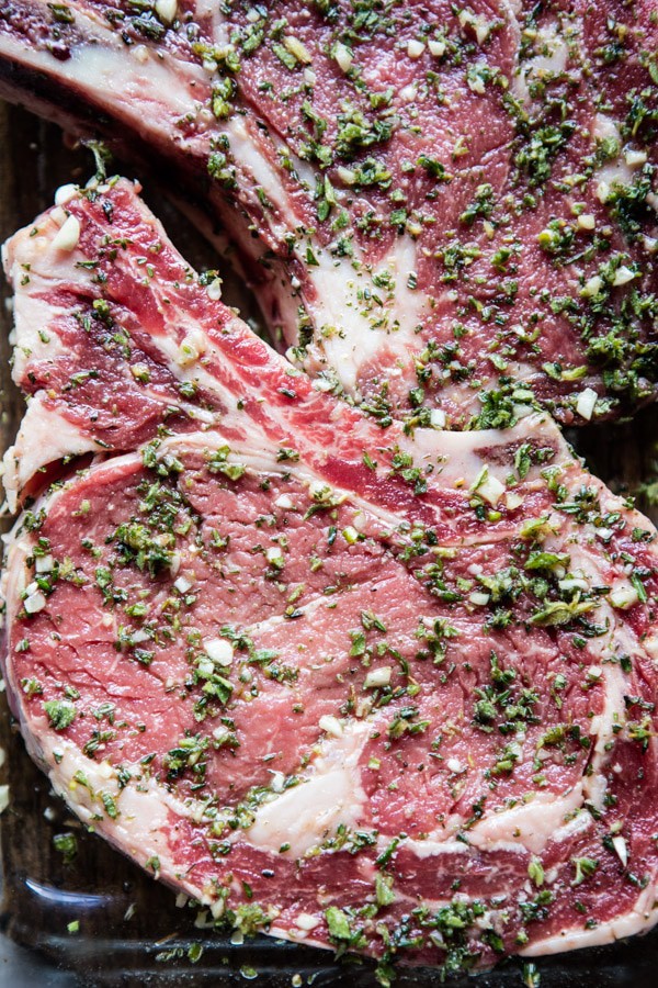 Tuscan Steak with Marinated Cherry Tomatoes | halfbakedharvest.com @hbharvest