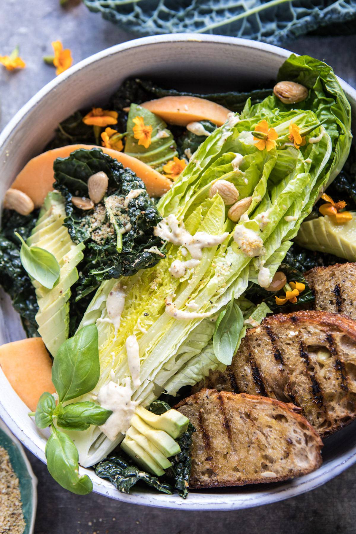 The New Vegan Caesar Salad | halfbakedharvest.com @hbharvest