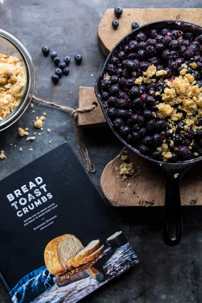 Blueberry Brown Betty | halfbakedharvest.com @hbharvest