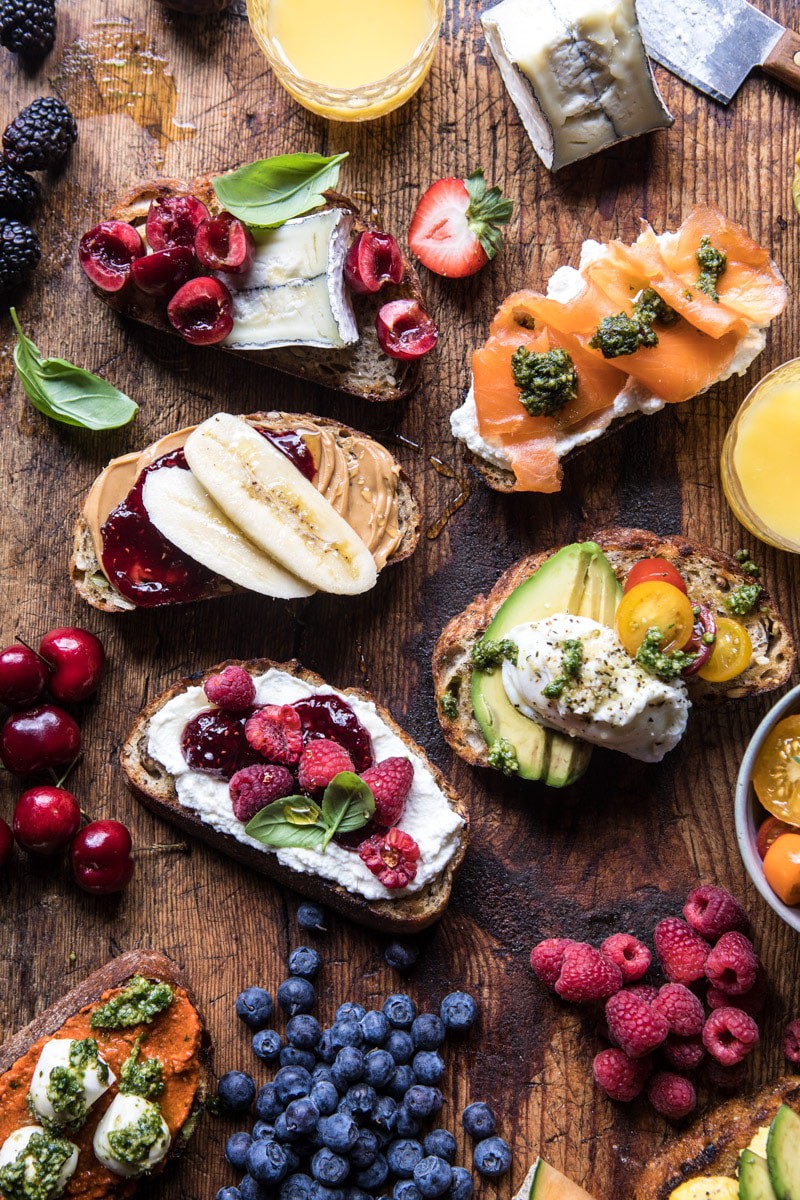 Brunch Bruschetta Bar | halfbakedharvest.com @hbharvest