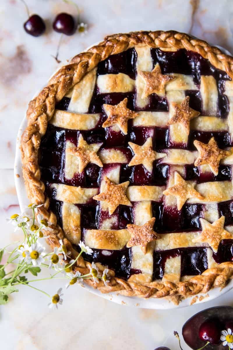 Mulled Cherry Bomb Pie | halfbakedharvest.com @hbharvest