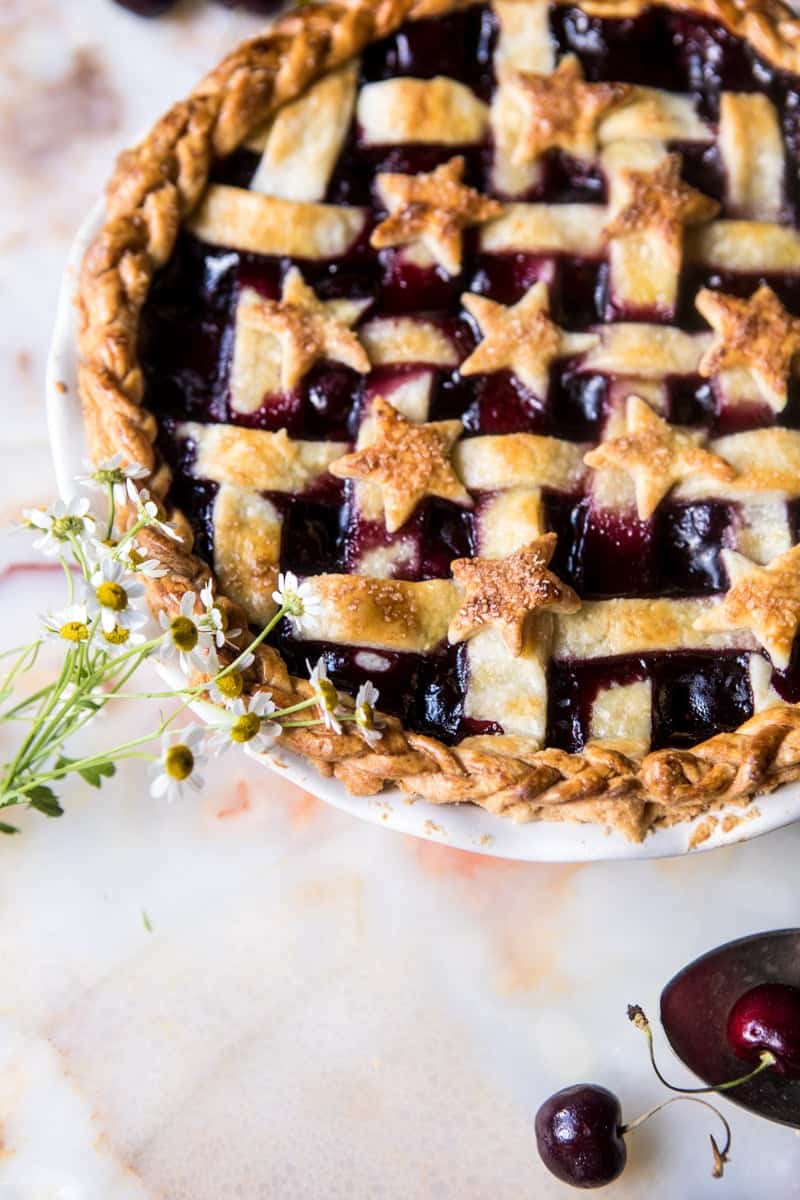 Mulled Cherry Bomb Pie | halfbakedharvest.com @hbharvest