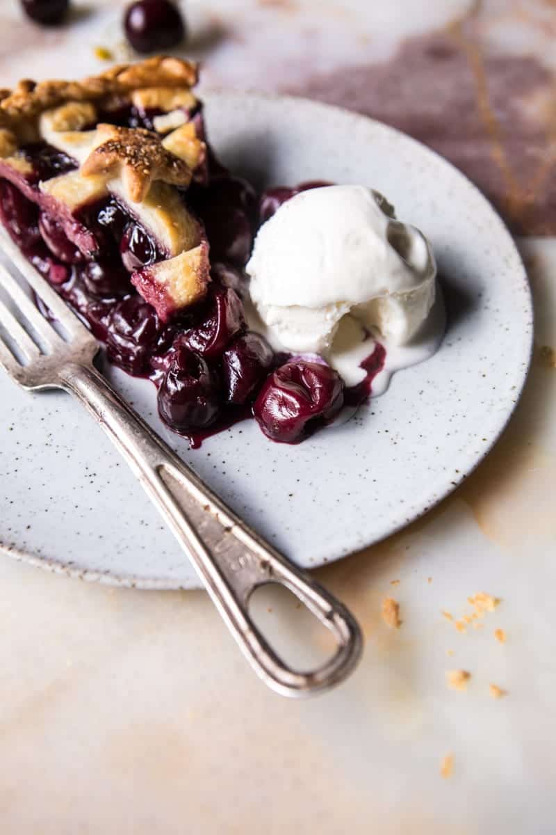 Mulled Cherry Bomb Pie | halfbakedharvest.com @hbharvest