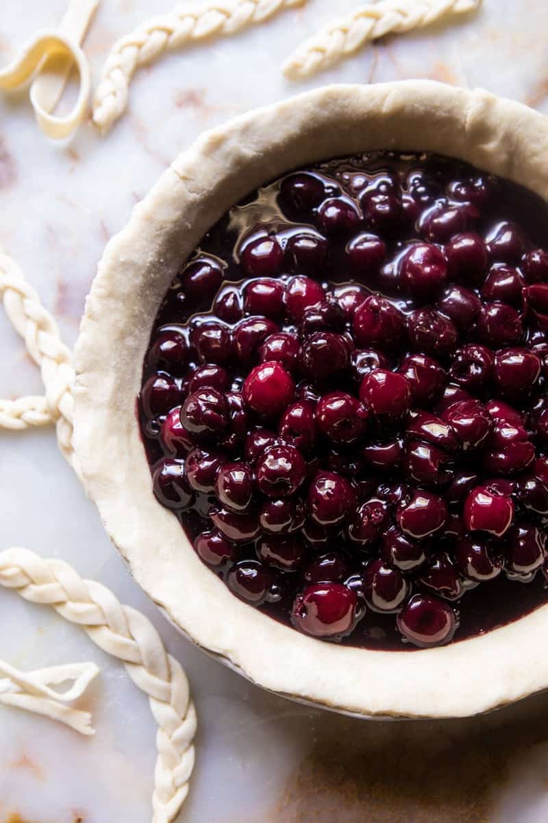 Mulled Cherry Bomb Pie | halfbakedharvest.com @hbharvest